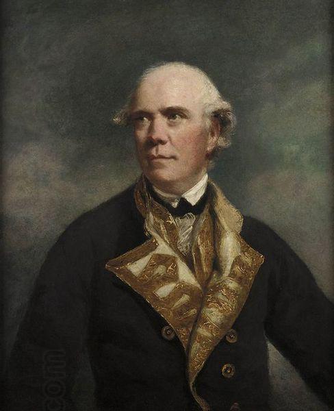 Sir Joshua Reynolds Admiral the Honourable Samuel Barrington China oil painting art